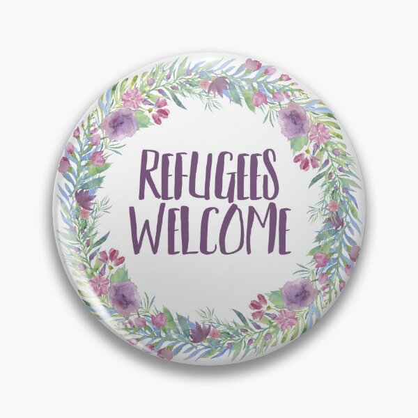 Item preview, REFUGEES WELCOME :) designed and sold by justsomethings.