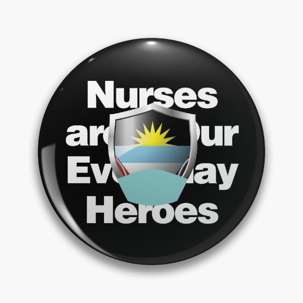 Item preview, Antigua and Barbuda Nurses are Everyday Heroes designed and sold by HelloFromAja.