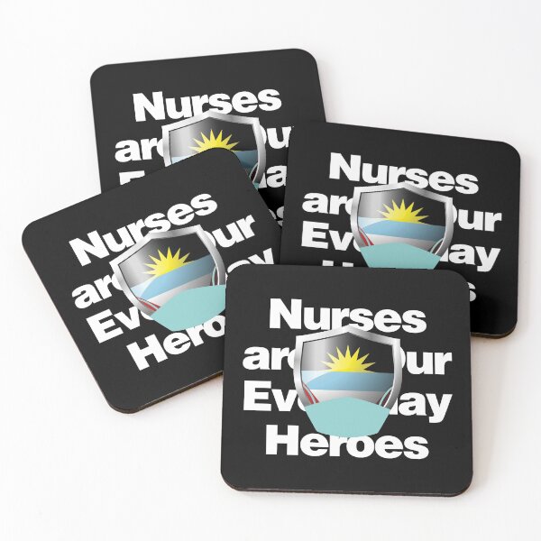 Item preview, Antigua and Barbuda Nurses are Everyday Heroes designed and sold by HelloFromAja.