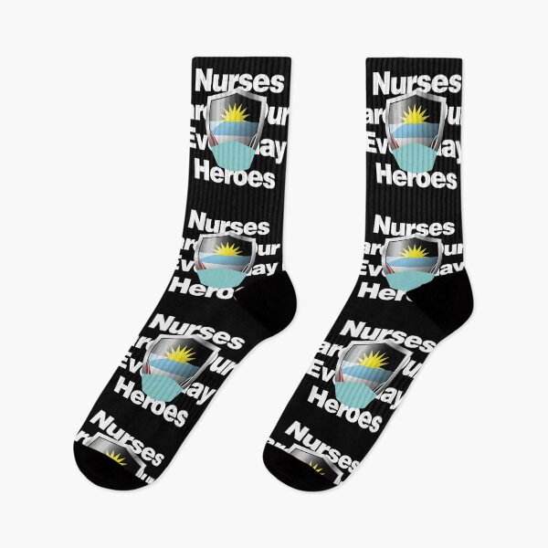 Item preview, Antigua and Barbuda Nurses are Everyday Heroes designed and sold by HelloFromAja.