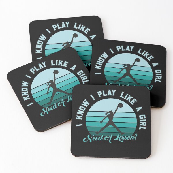 Item preview, I Play Like a Girl, Need A Lesson? Funny Basketball Player designed and sold by graphicmeyou.