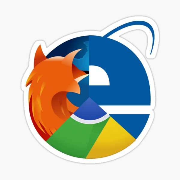Internet Planet Sticker