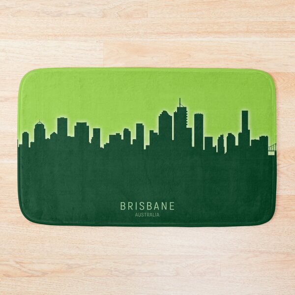 Artikelvorschau, Brisbane Australia Skyline entworfen und verkauft von ArtPrints.