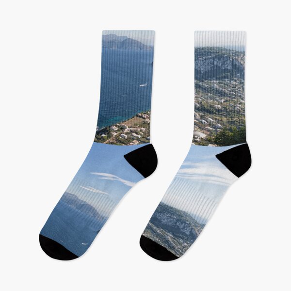 Item preview, a View of Capri harbor (Marina Grande) designed and sold by Yair Karelic.