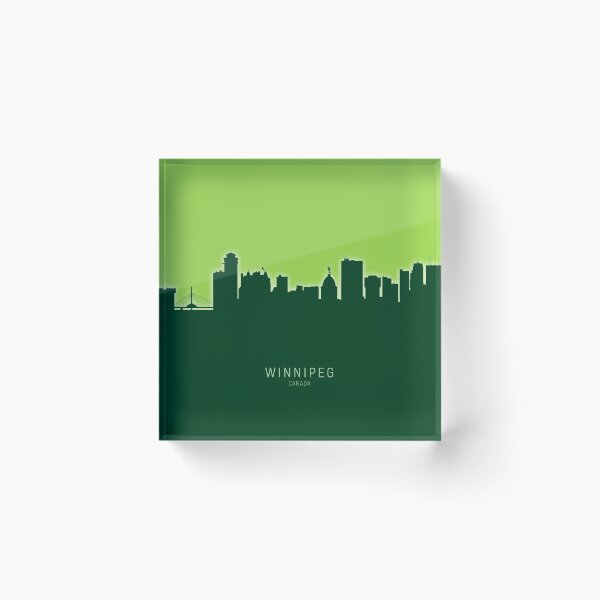 Item preview, Winnipeg Canada Skyline designed and sold by ArtPrints.