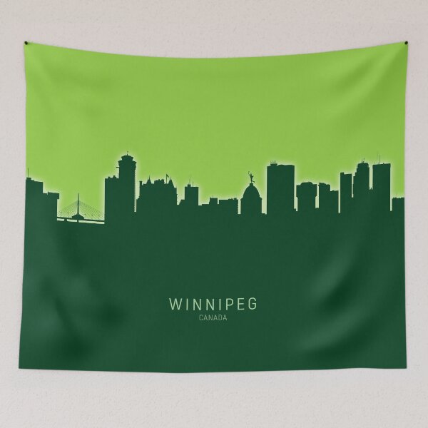 Item preview, Winnipeg Canada Skyline designed and sold by ArtPrints.