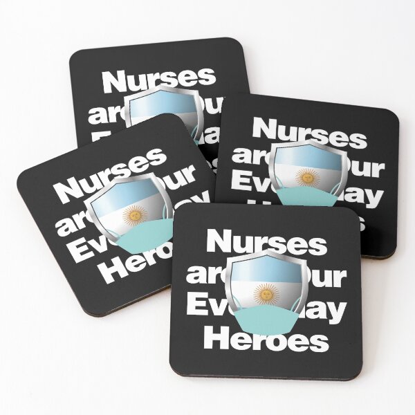 Item preview, Argentina Nurses are Everyday Heroes designed and sold by HelloFromAja.