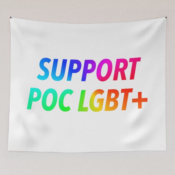 Item preview, Support POC LGBT+ people designed and sold by justsomethings.