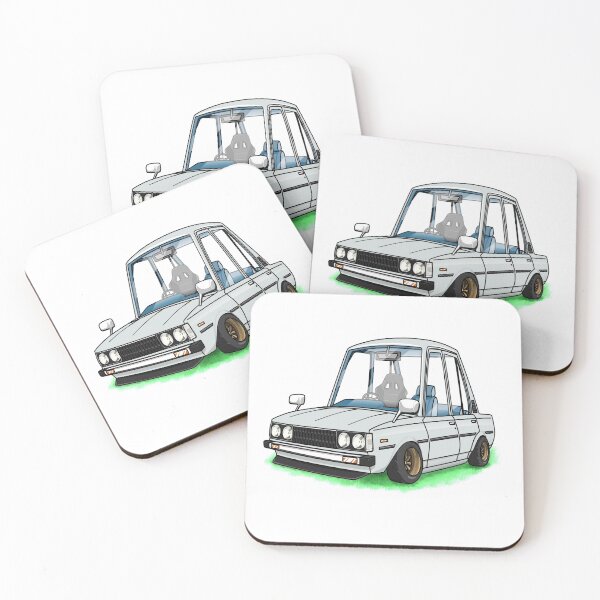 Item preview, Toyota Corolla Grey Ke70 Ae71 Te72 Cute JDM Chibi designed and sold by Bodonand.