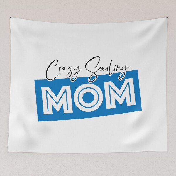 Item preview, Crazy Sailing Mom designed and sold by NevesMarkt.