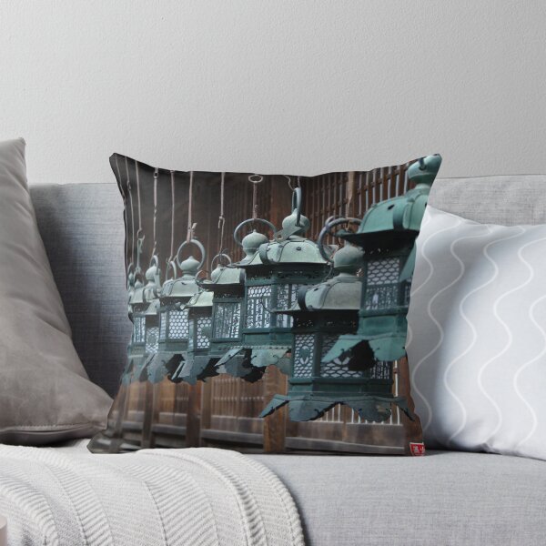 Item preview, Lanterns at a Japanese Temple designed and sold by rodmacpherson.