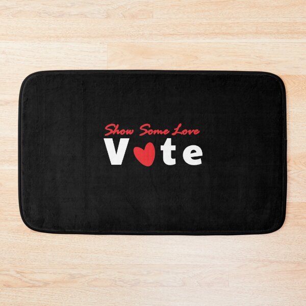 Item preview, Show Some Love Vote Red and White  designed and sold by MoneekDesigns.