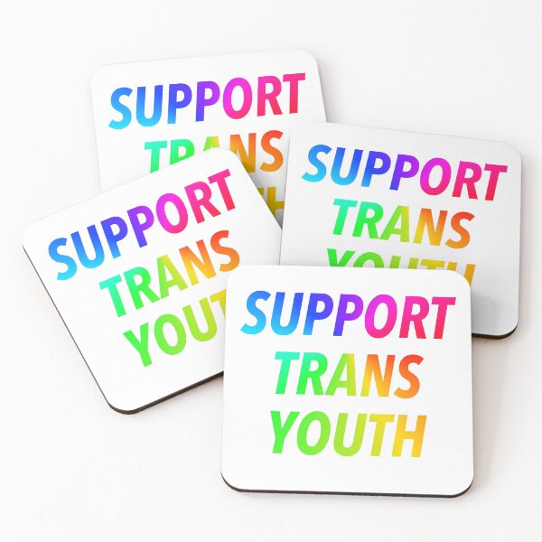 Item preview, Support Trans Youth - rainbow designed and sold by justsomethings.