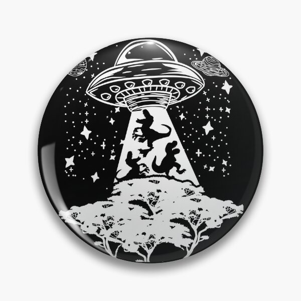 Artikelvorschau, Prehistoric Vintage Dinosaur Alien Abduction Shirt entworfen und verkauft von biNutz.