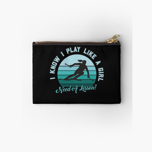 Item preview, I Play Like a Girl, Need A Lesson? Funny Ski Player designed and sold by graphicmeyou.