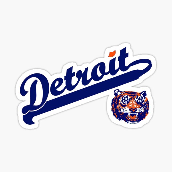 Detroit Tigers Old English D - 4 Decal – The Michigan Outfitter