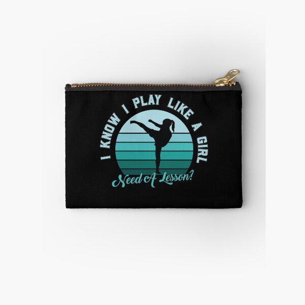 Item preview, I Play Like a Girl, Need A Lesson? Funny Fight Player designed and sold by graphicmeyou.