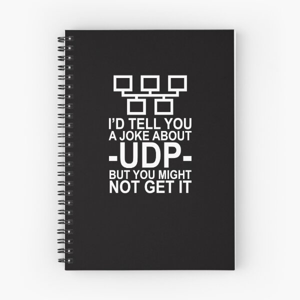 Artikelvorschau, joke about UDP network but you might not get it entworfen und verkauft von WeeTee.