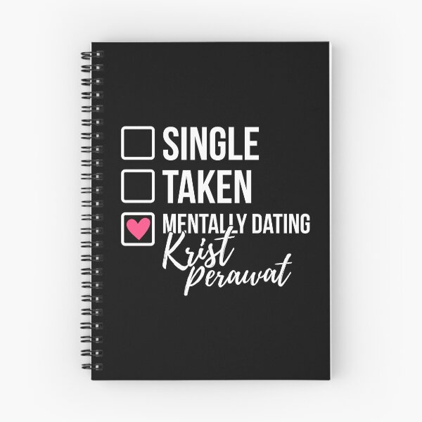 Item preview, Single Taken Mentally Dating Krist Perawat designed and sold by skeletonvenus.