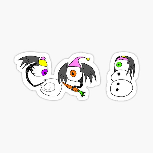 Fleye By Snow Sticker