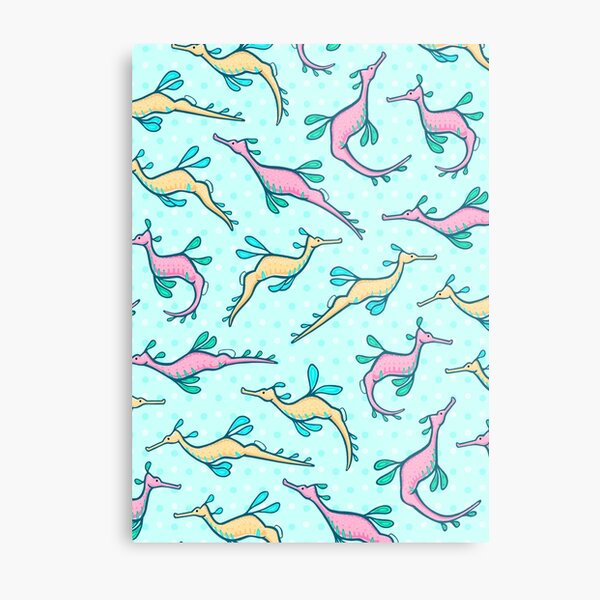 Sea Dragons Metal Print