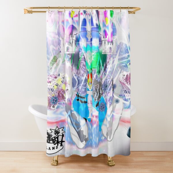 ICEDANCER Bladee Shower Curtain