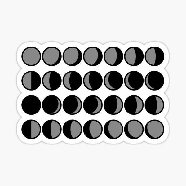 Lunar Calendar Sticker