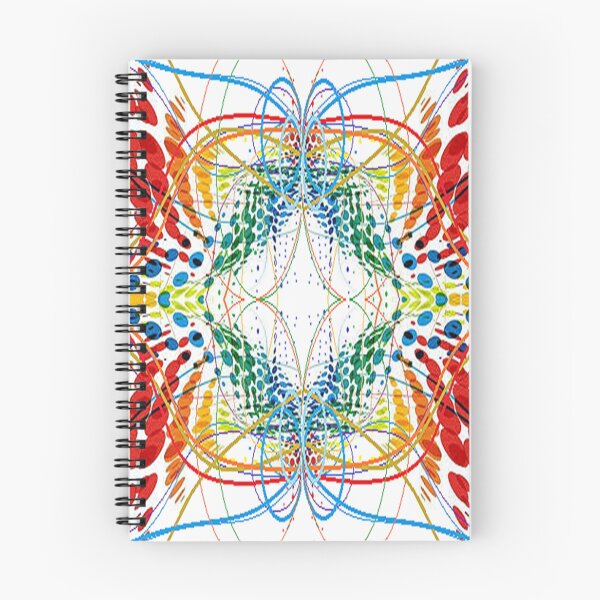 Item preview,  Vibrant circle  abstracto ,bright,bold and colorful, psychedelic arte abstracto, abstract art design designed and sold by Adri Barnard.