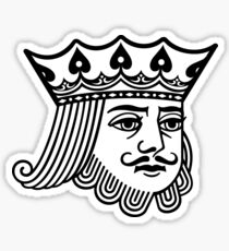 KoS — King's Face Sticker Sticker