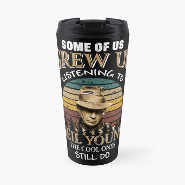 Music Vintage Neil Young Tours Travel Mug