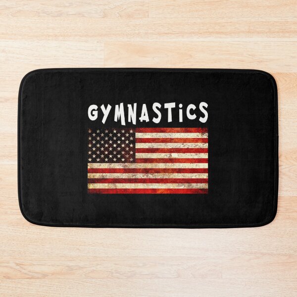 Item preview, Gymnastics Grunge USA American Flag designed and sold by BestTrendyChoices.