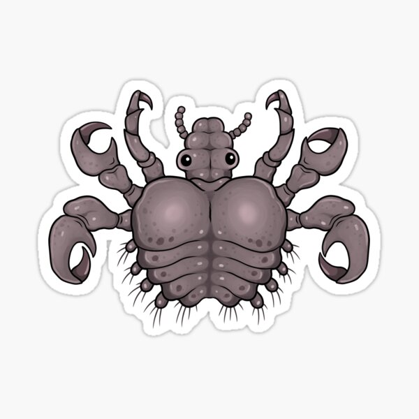 Vista previa del artículo con la obra «Piojo De Cangrejo», diseñado y vendido por bogleech.