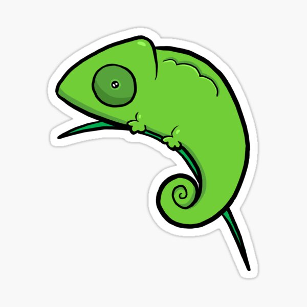 Creepies - Chameleon Sticker