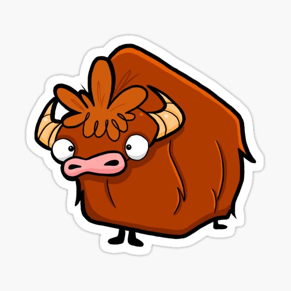 Creepies - Yak Sticker