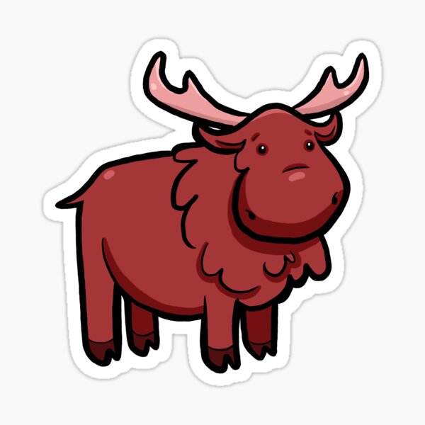 Creepies - Moose Sticker