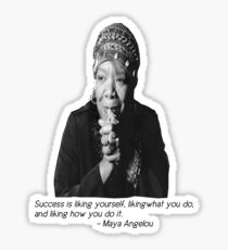 Maya Angelou Sticker