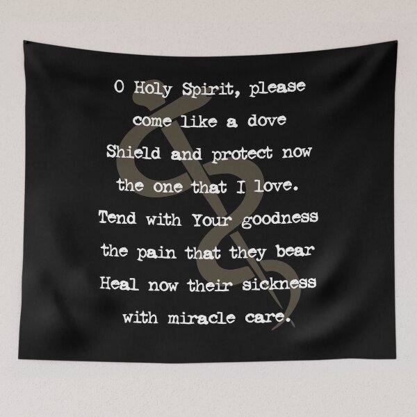 Item preview, Heal now their sickness with miracle care | Healing Prayer For Friend designed and sold by Christopher Taylor.