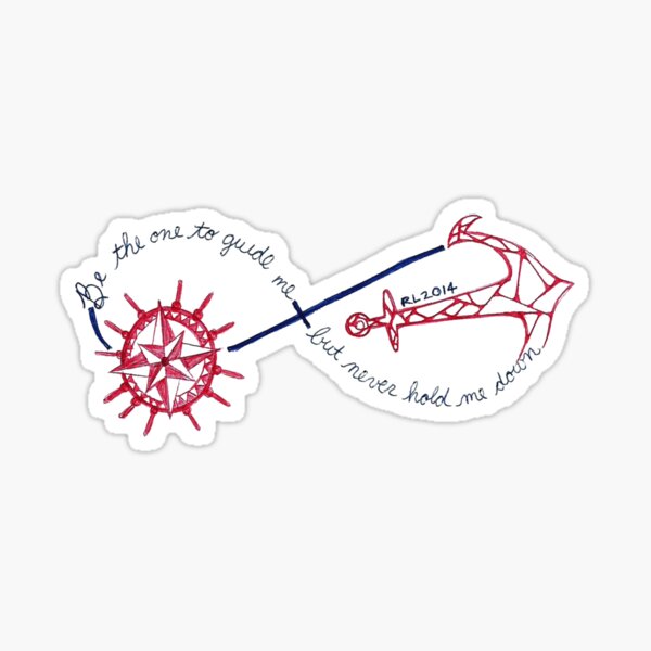 Be the one to guide me... Sticker