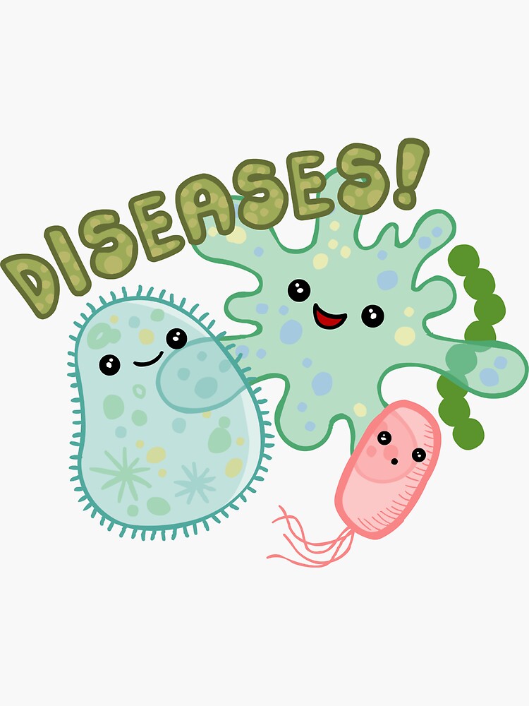 Disease Stickers Redbubble - wanna play survivor with me roblox amino