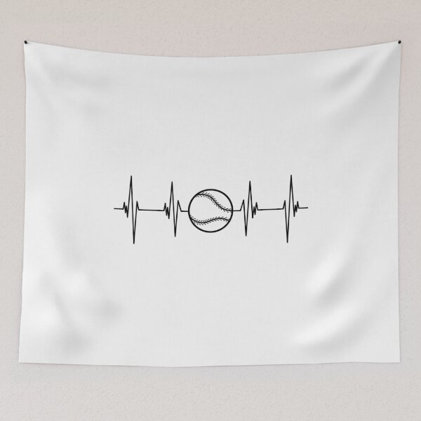 Item preview, Baseball Heartbeat Ekg designed and sold by playloud.
