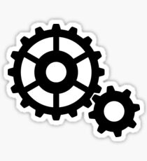 Gears Sticker