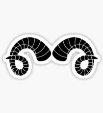 Horns Sticker