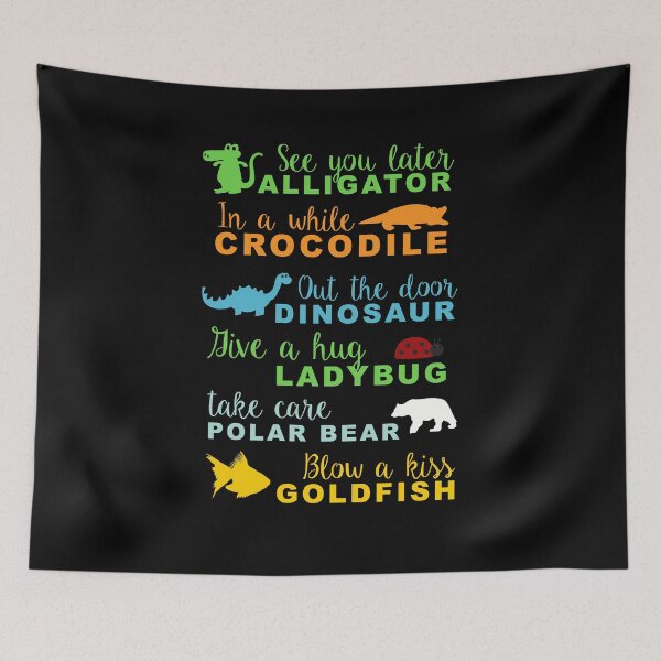 Item preview, See you Alligator In a while crocodile designed and sold by corbrand.
