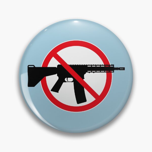 Item preview, Gun Ban / Prohibition Sign (No Weapons / Peace / 3C) designed and sold by MrFaulbaum.