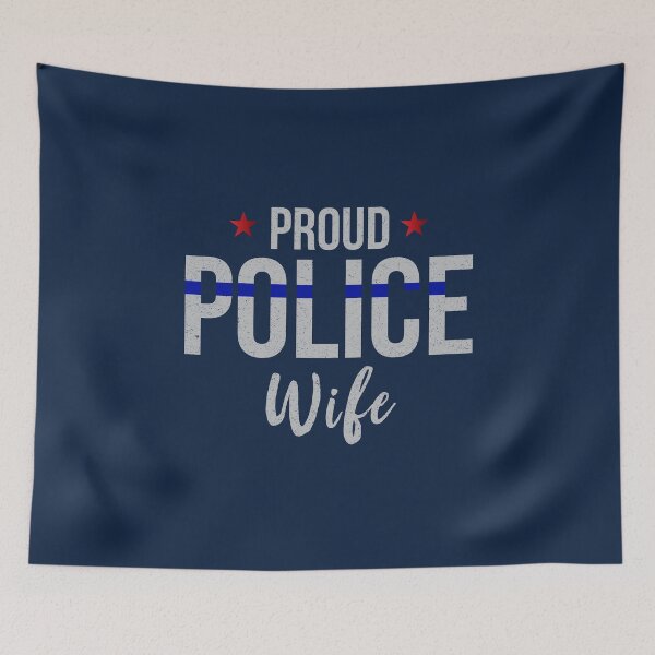 Item preview, Proud Police Wife, Police Officer Family designed and sold by corbrand.