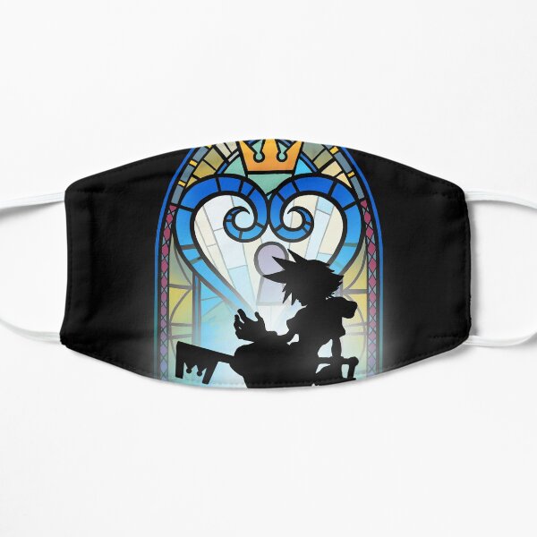 Kingdom Hearts Glass - Video Game Sora Flat Mask