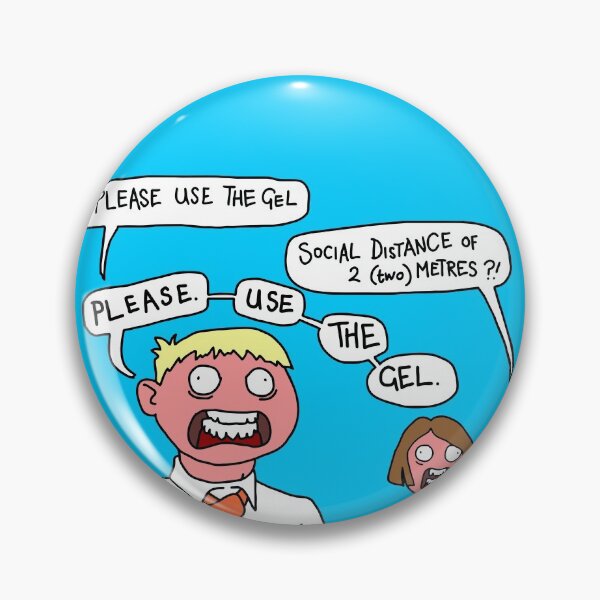 Item preview, Please Use The Social Distancing Gel designed and sold by Smallbrainfield.
