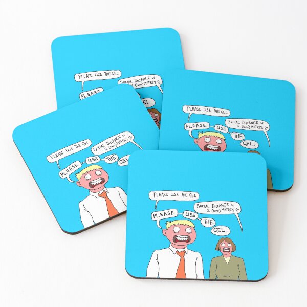 Item preview, Please Use The Social Distancing Gel designed and sold by Smallbrainfield.