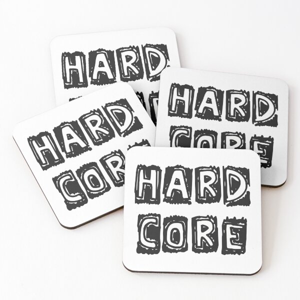 Item preview, 'Hard Core' quote for men and women. designed and sold by Zentropik.