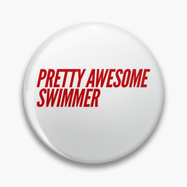 Artikelvorschau, Pretty Awesome Swimmer - Bestes lustiges Schwimmergeschenk | Schwimmen entworfen und verkauft von sviatos.